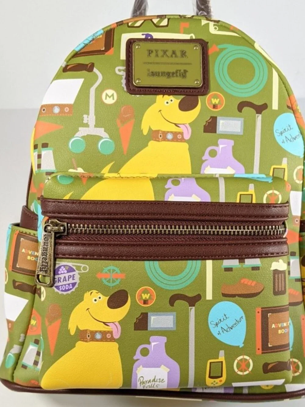 Loungefly Pixar Up Dug  & Knick-Knacks backpack